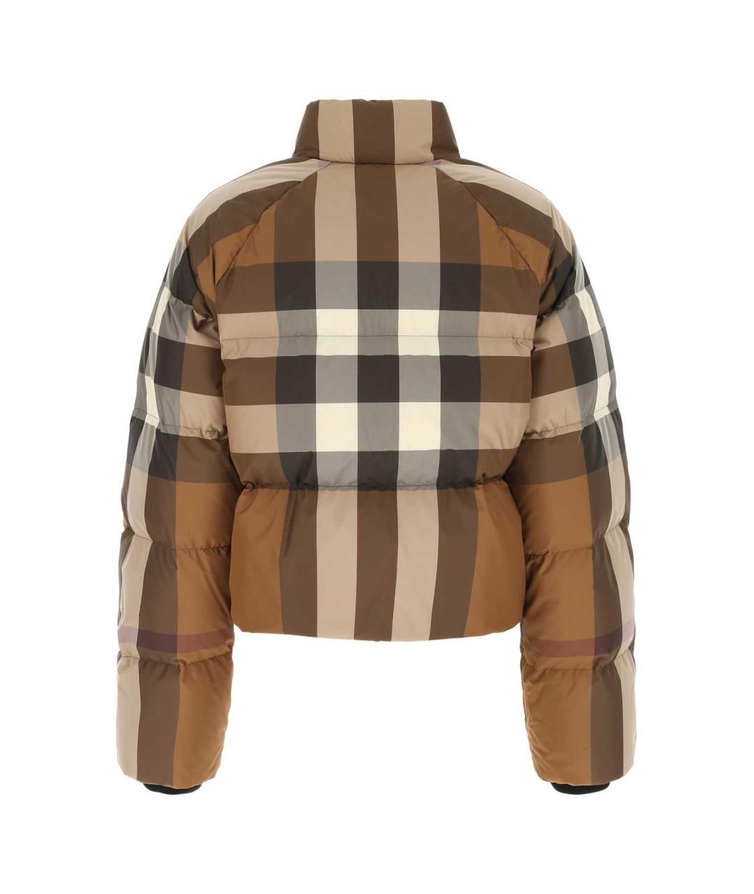 BURBERRY Коричневый пуховик, фото 2