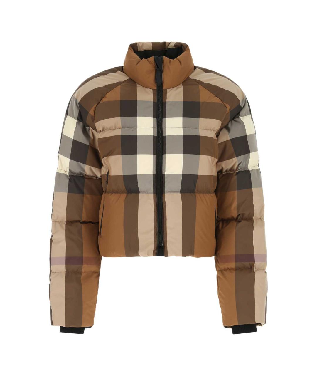 BURBERRY Коричневый пуховик, фото 1