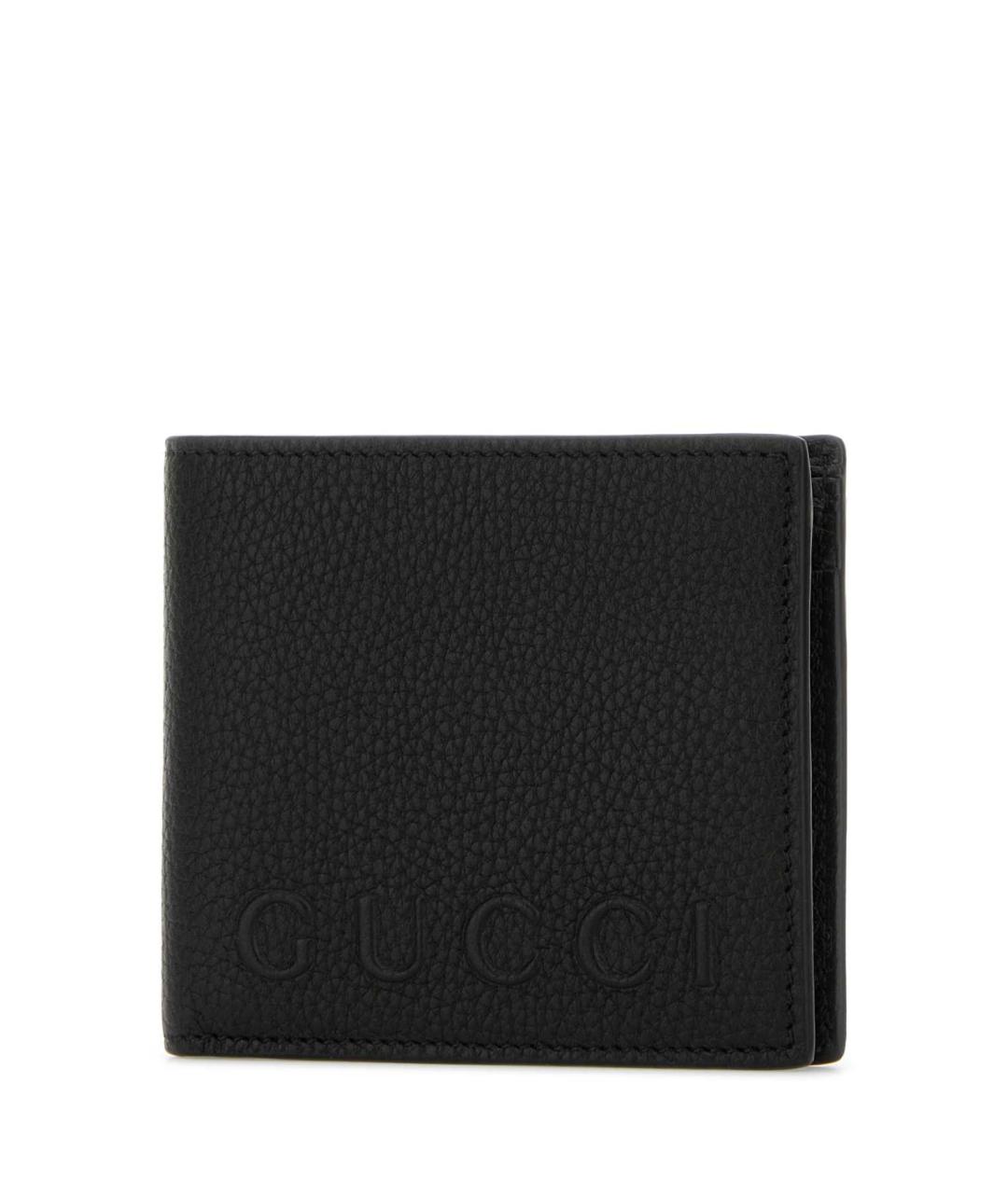 GUCCI Черный кожаный кошелек, фото 2