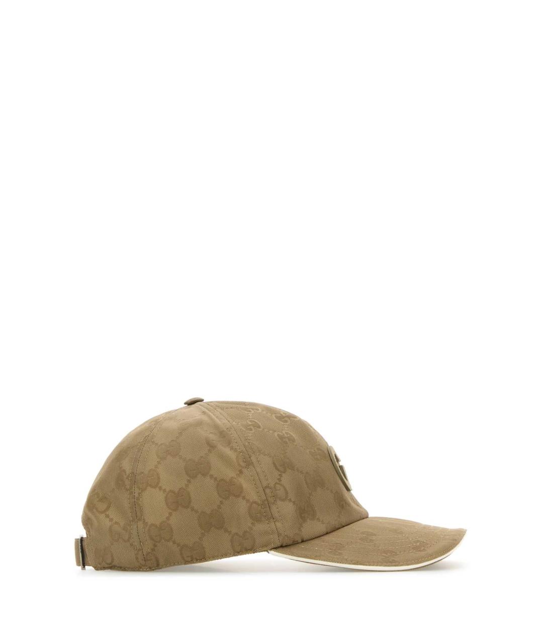 GUCCI Бежевая кепка/бейсболка, фото 2