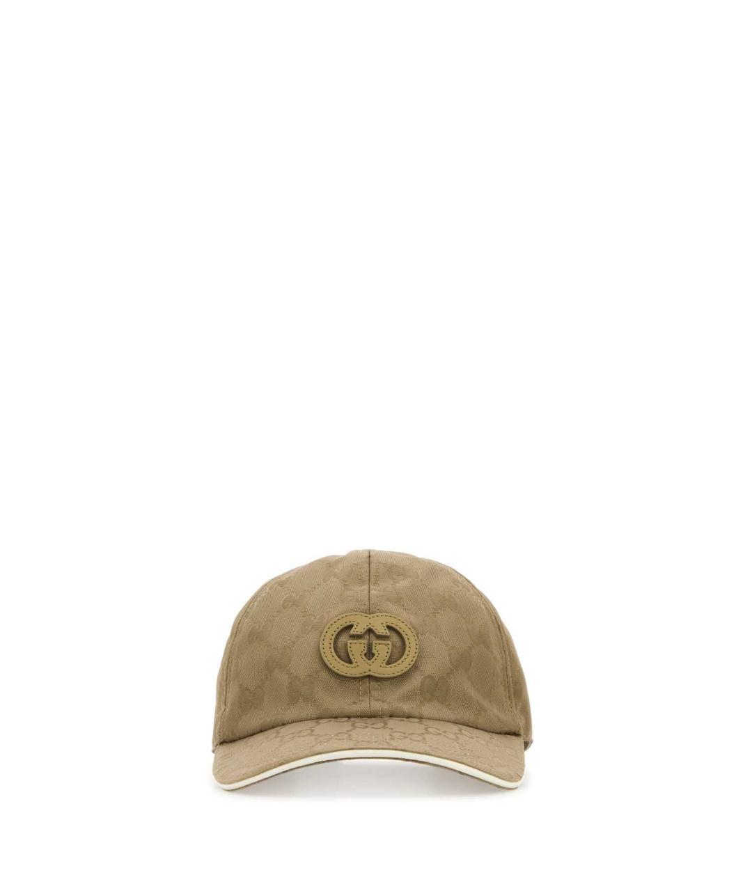 GUCCI Бежевая кепка/бейсболка, фото 1