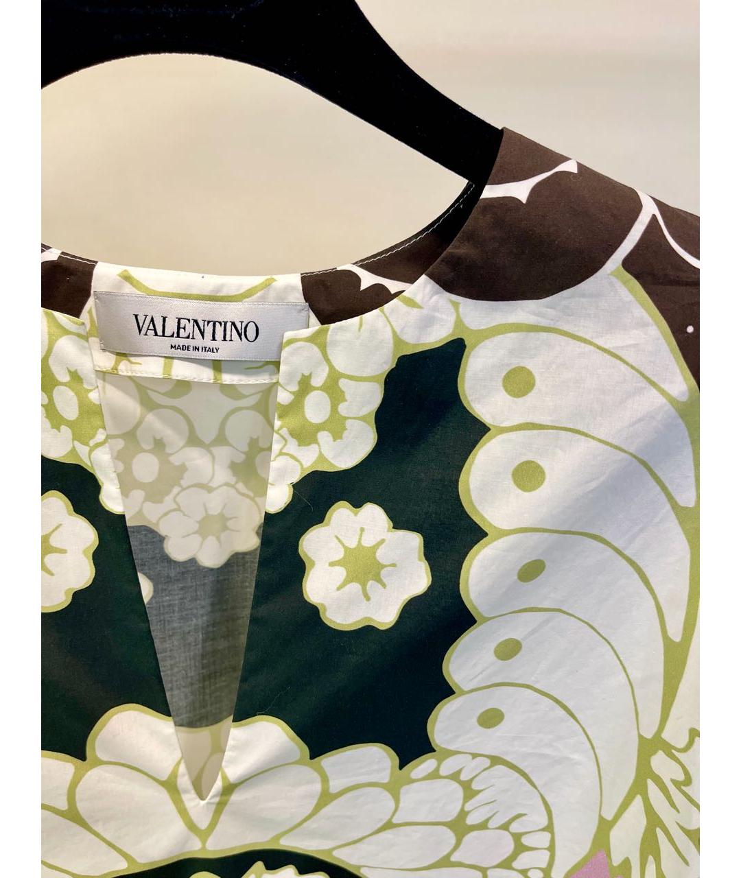 VALENTINO Мульти хлопковая блузы, фото 5