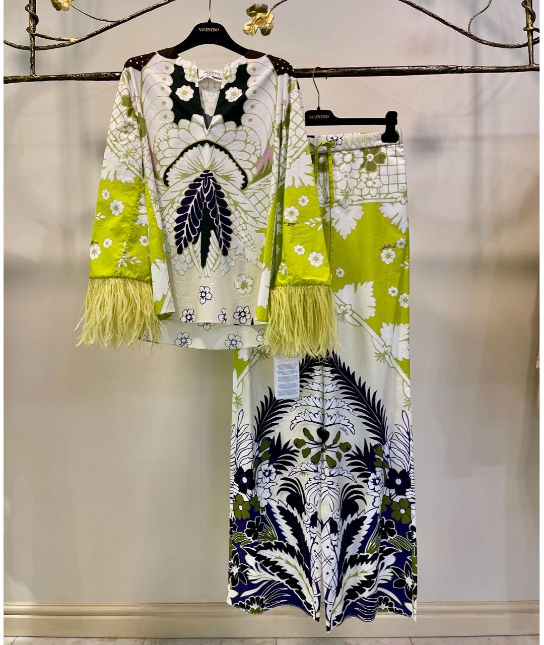 VALENTINO Мульти хлопковая блузы, фото 3