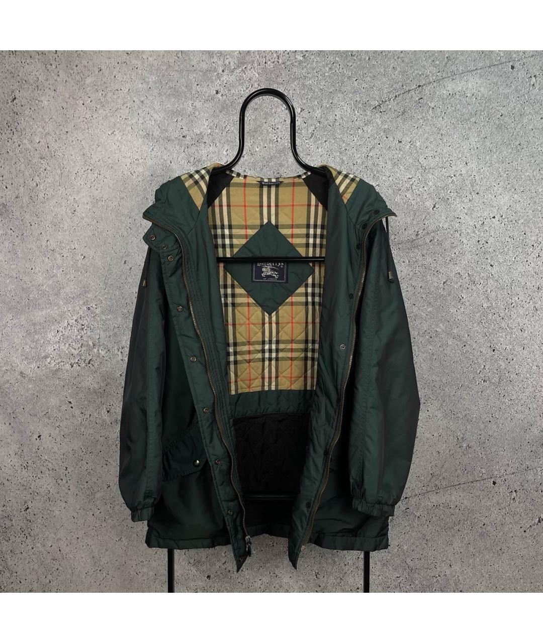 BURBERRY Зеленая куртка, фото 3