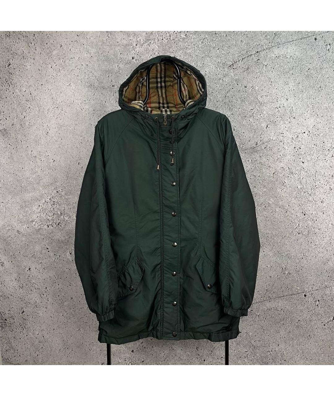 BURBERRY Зеленая куртка, фото 7