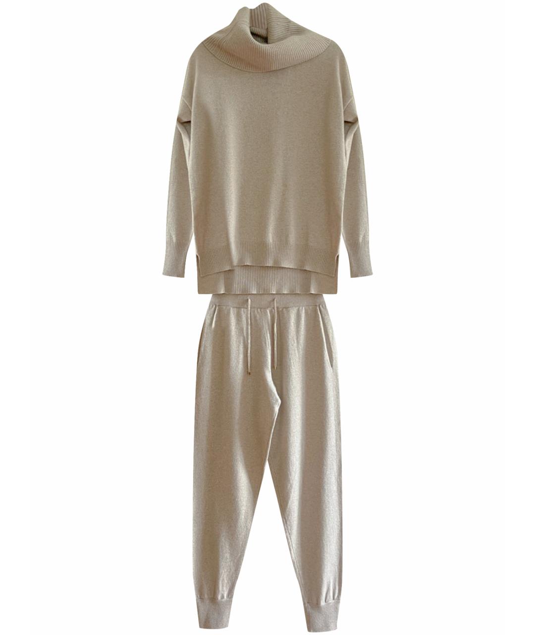BLUMARINE Бежевый кашемировый спортивные костюмы, фото 1