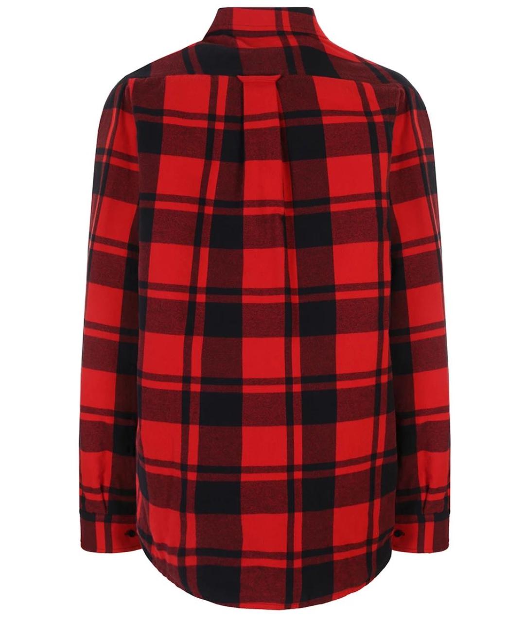 BALENCIAGA Красная хлопковая рубашка, фото 2