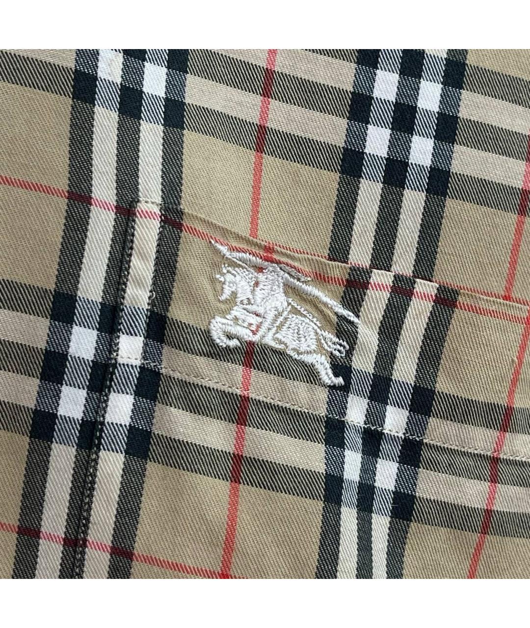 BURBERRY Бежевая кэжуал рубашка, фото 4