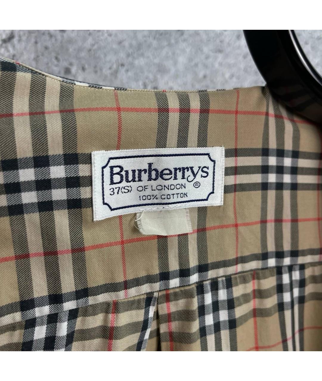 BURBERRY Бежевая кэжуал рубашка, фото 5