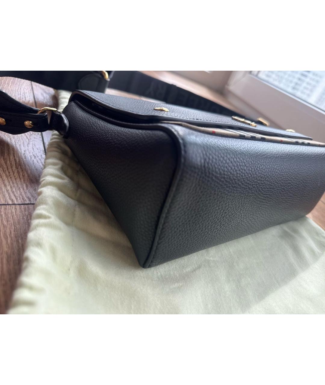 BURBERRY Черная сумка через плечо, фото 5
