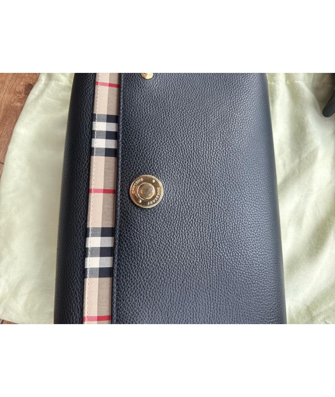 BURBERRY Черная сумка через плечо, фото 8