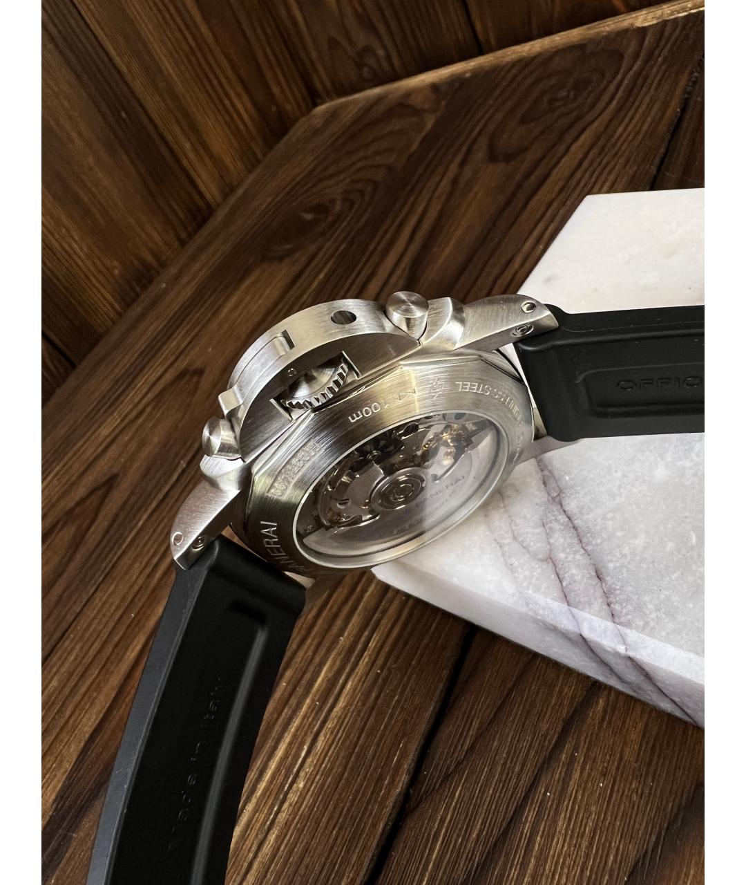 PANERAI Черные часы, фото 3