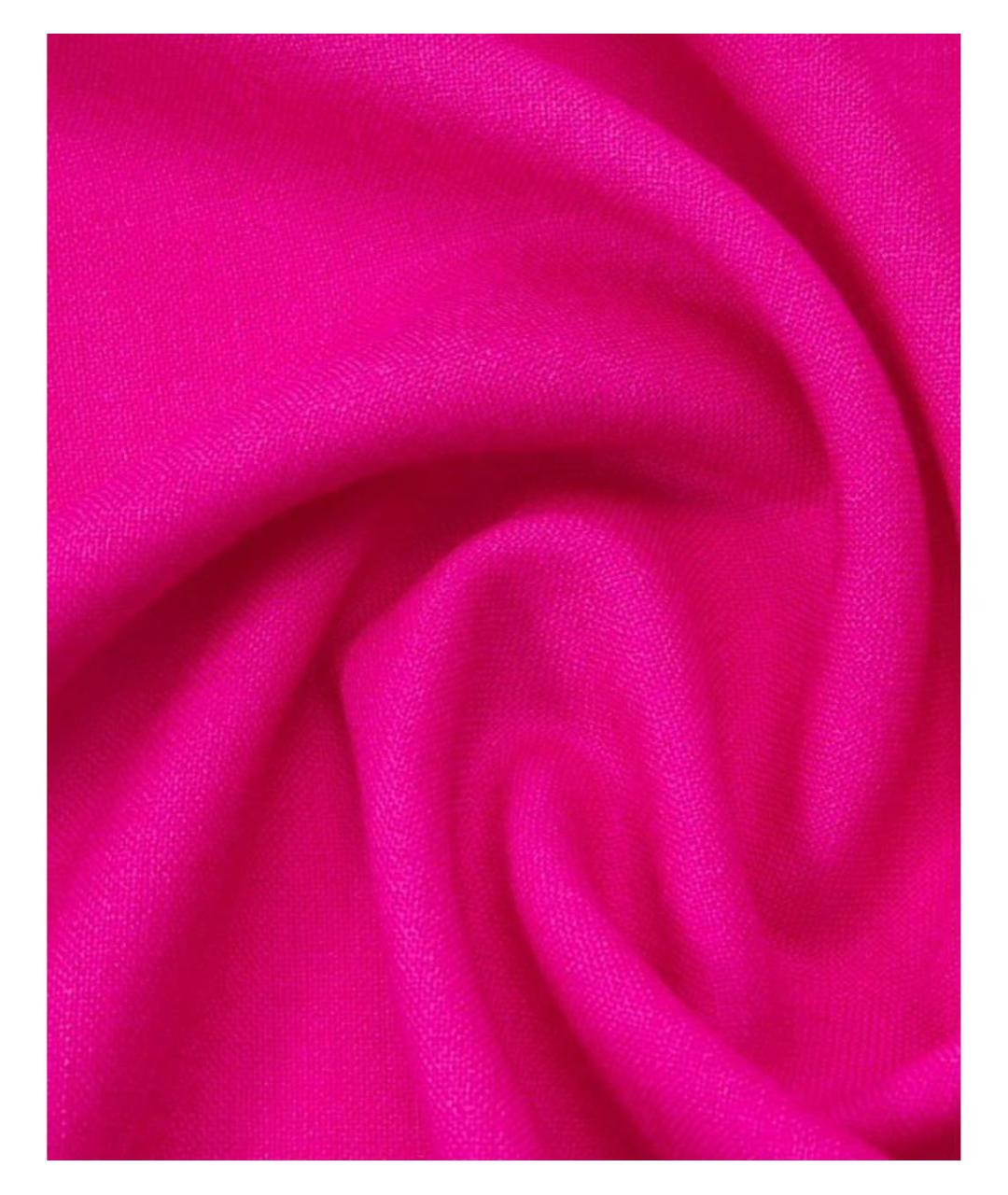 MAX MARA Фуксия шерстяной шарф, фото 2