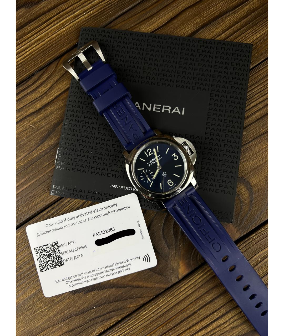 PANERAI Темно-синие часы, фото 2