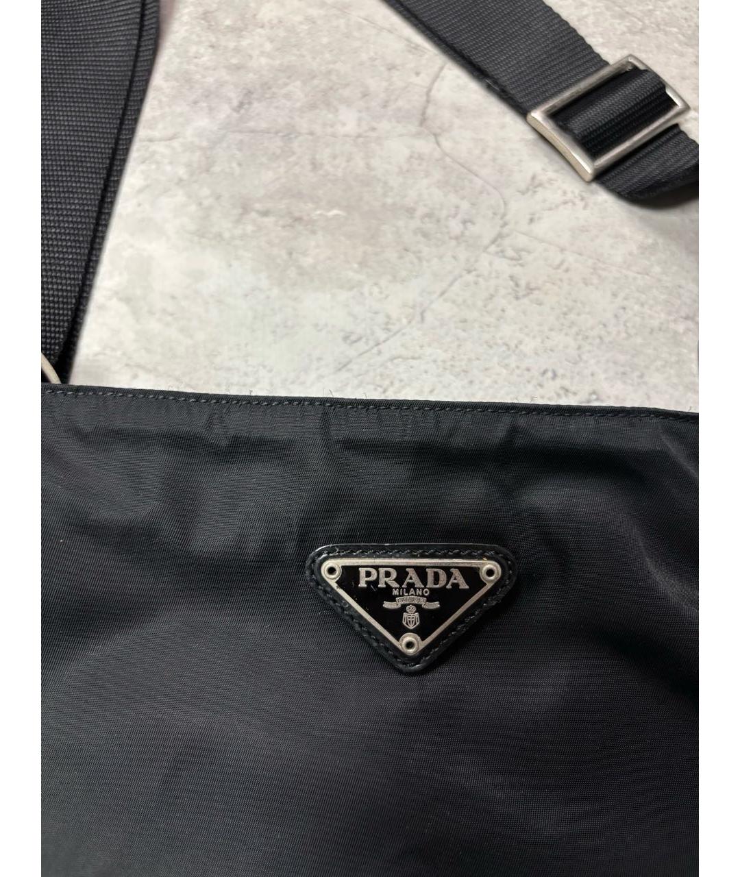 PRADA Черная сумка на плечо, фото 5