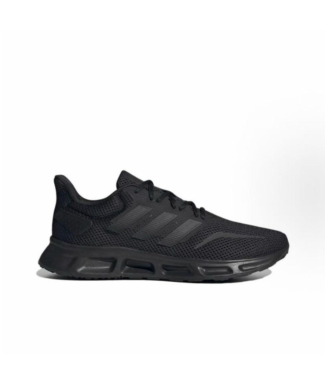ADIDAS Черные текстильные низкие кроссовки / кеды, фото 8