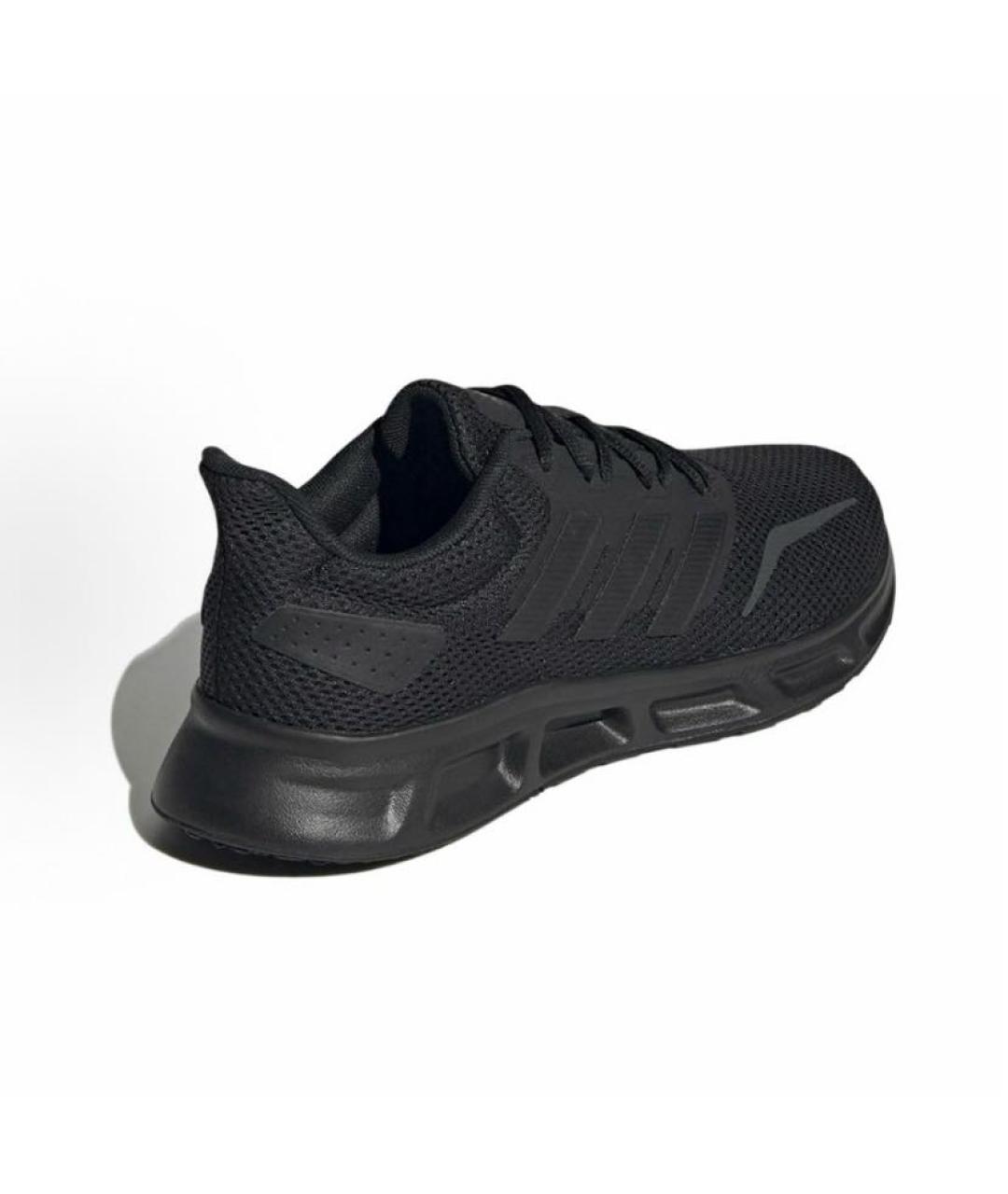 ADIDAS Черные текстильные низкие кроссовки / кеды, фото 5