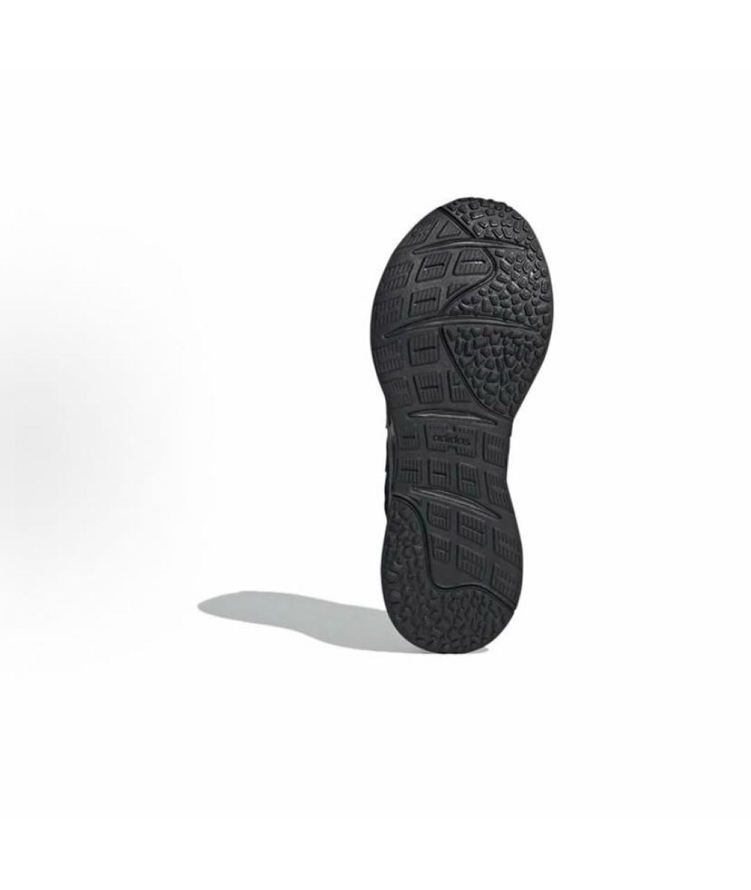 ADIDAS Черные текстильные низкие кроссовки / кеды, фото 7