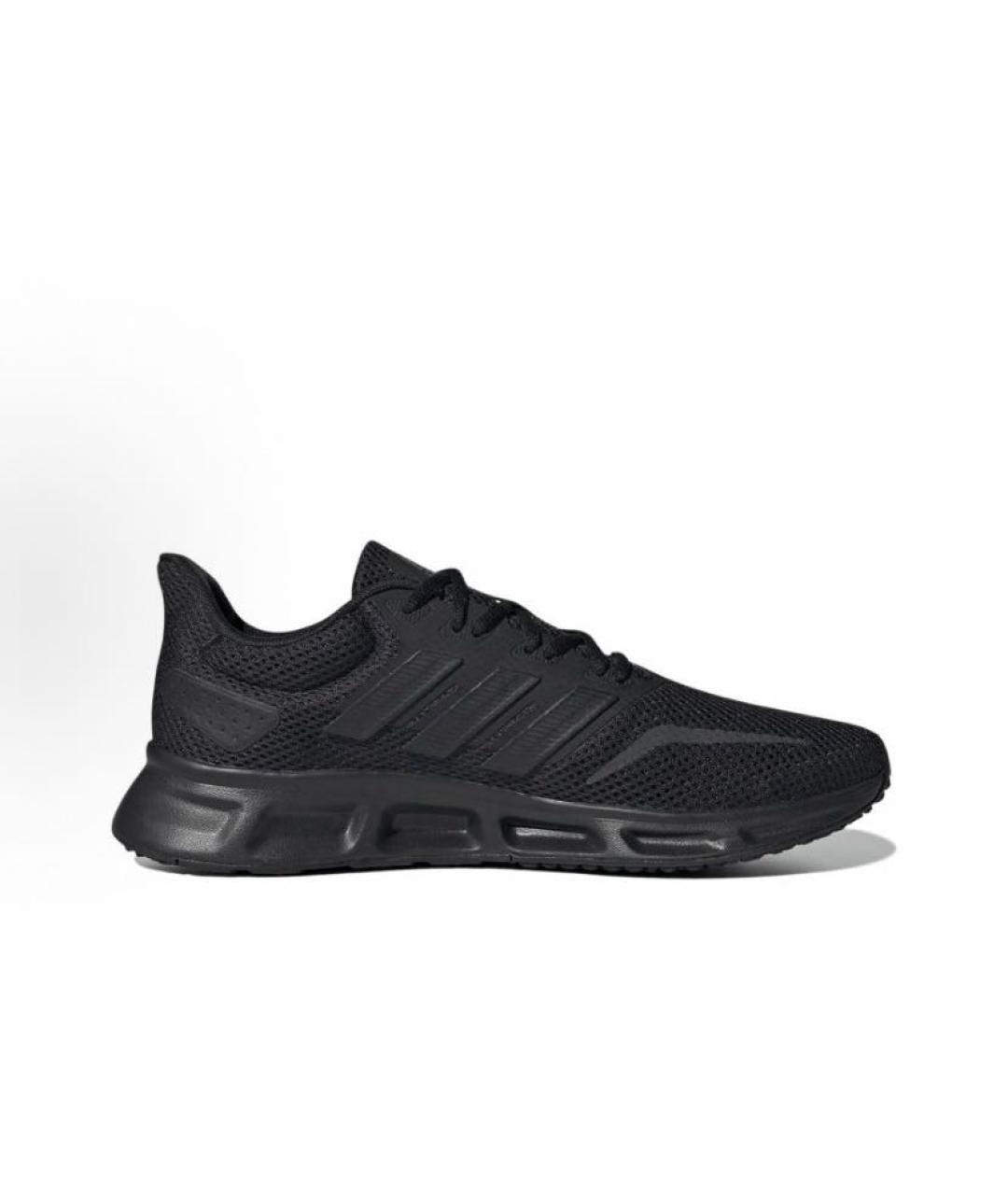 ADIDAS Черные текстильные низкие кроссовки / кеды, фото 3