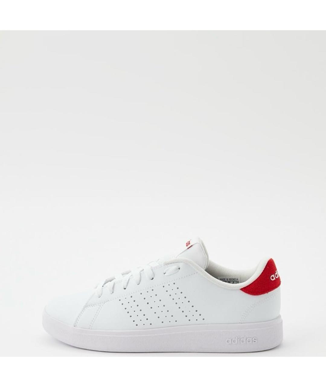 ADIDAS Белые кожаные низкие кроссовки / кеды, фото 2