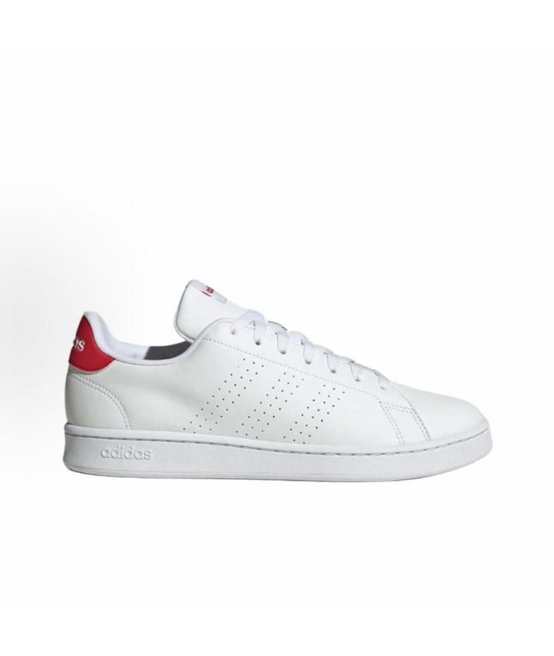 ADIDAS Белые кожаные низкие кроссовки / кеды, фото 5
