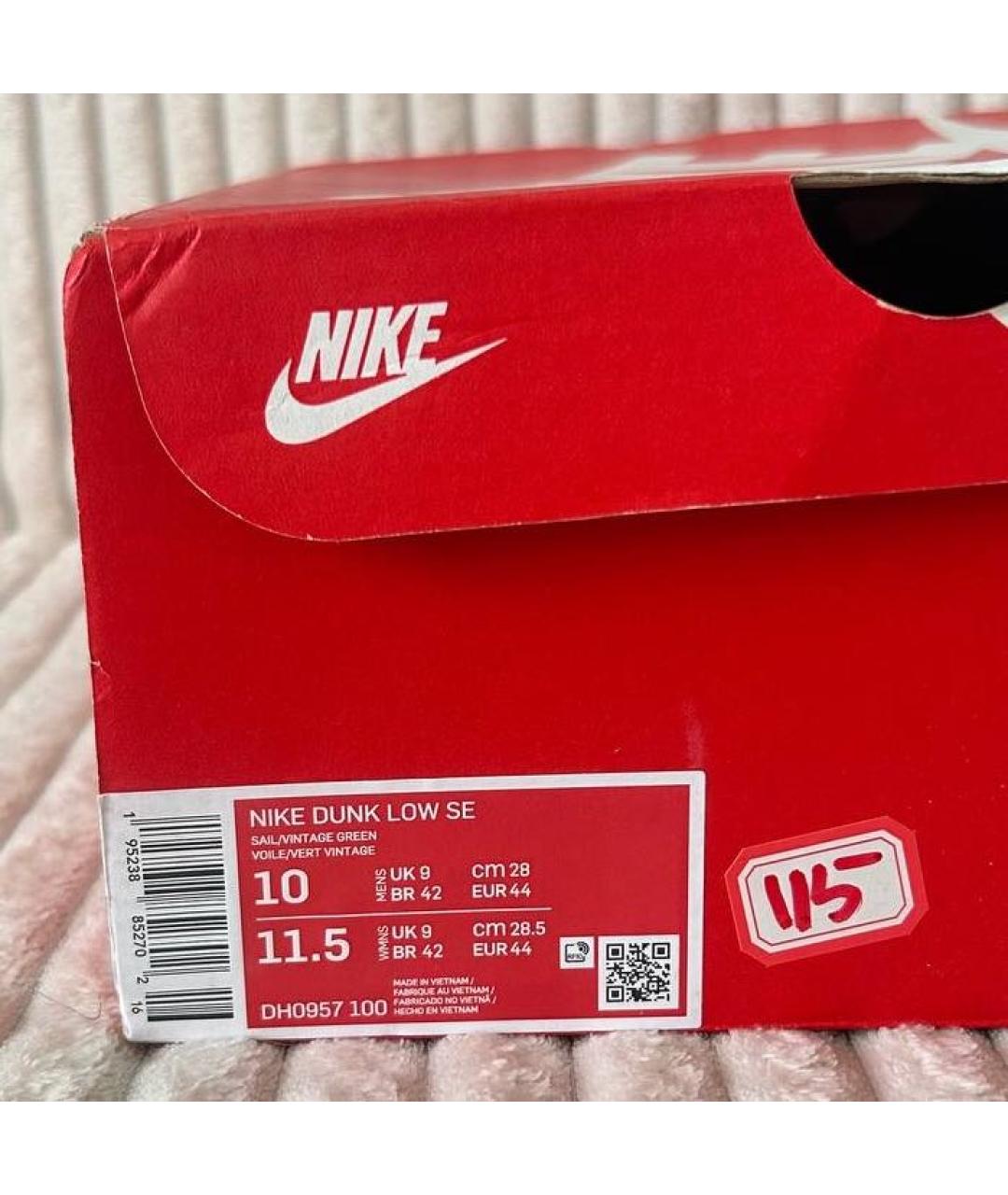 NIKE Мульти кожаные низкие кроссовки / кеды, фото 5