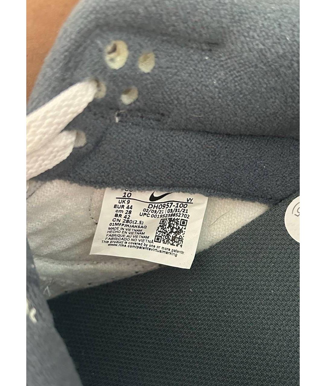NIKE Мульти кожаные низкие кроссовки / кеды, фото 6