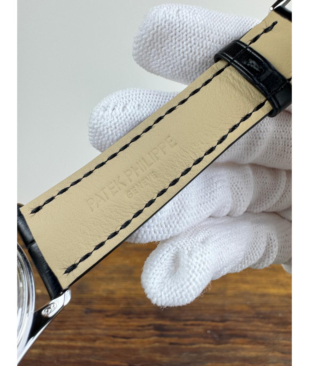 PATEK PHILIPPE Черные платиновые часы, фото 9