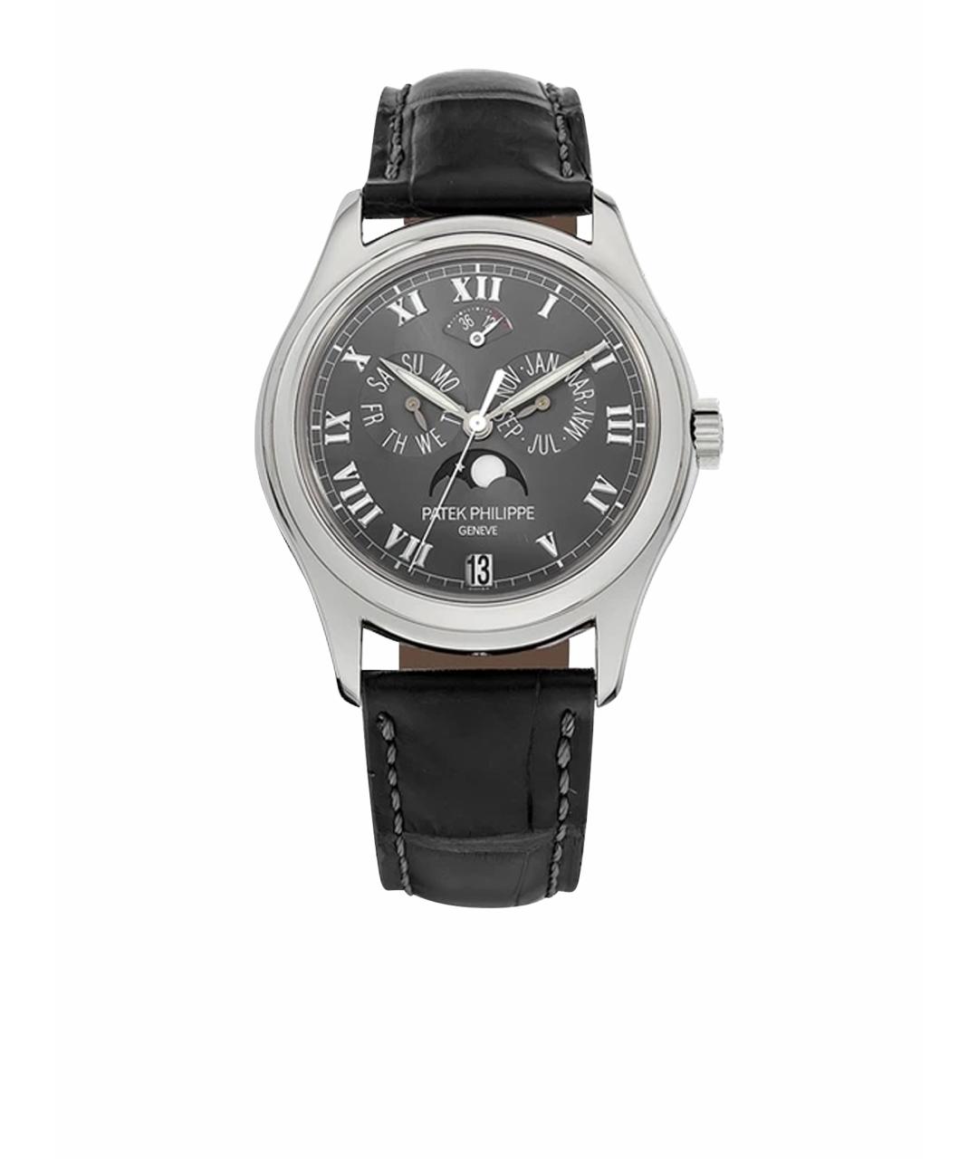 PATEK PHILIPPE Черные платиновые часы, фото 1