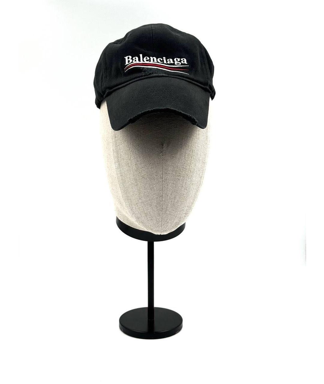 BALENCIAGA Черная кепка/бейсболка, фото 5