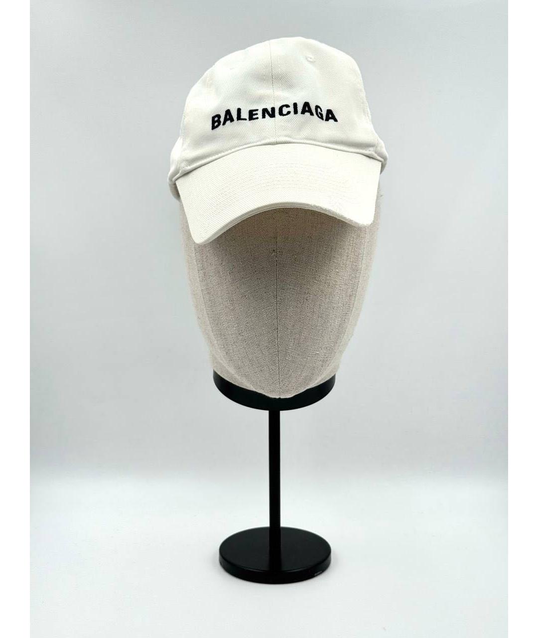 BALENCIAGA Белая кепка/бейсболка, фото 5