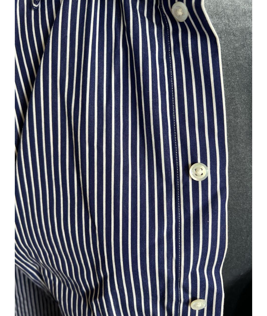 RALPH LAUREN Синяя хлопковая рубашка, фото 4