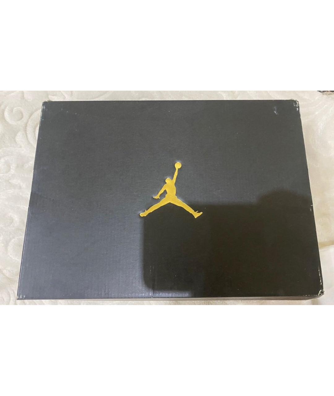JORDAN Фиолетовые низкие кроссовки / кеды из искусственной кожи, фото 4