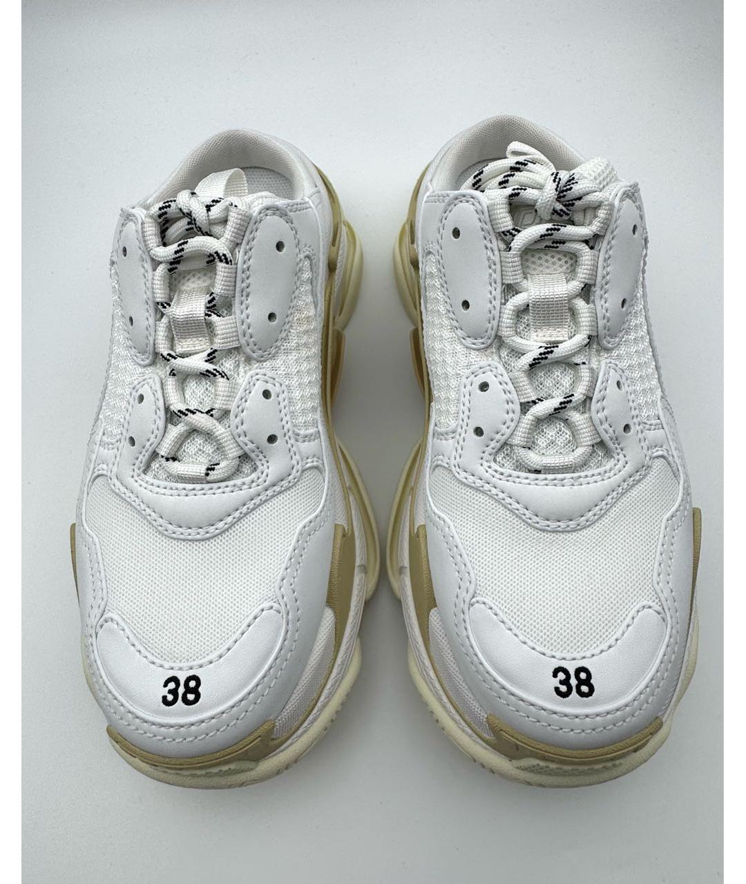 BALENCIAGA Белые мюли, фото 3