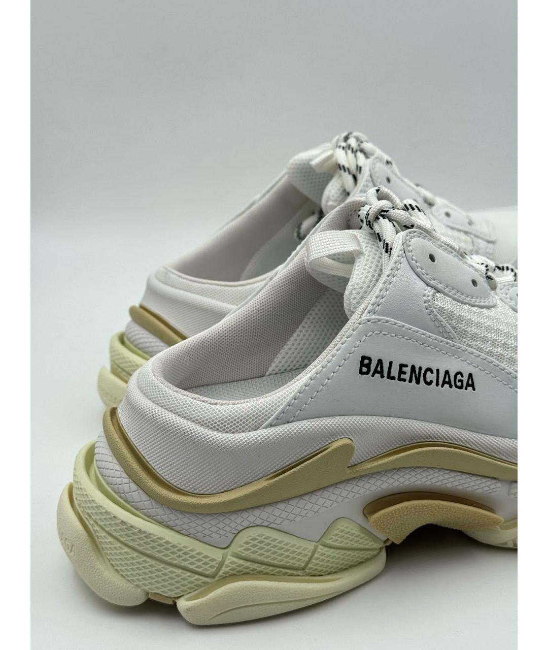 BALENCIAGA Белые мюли, фото 4
