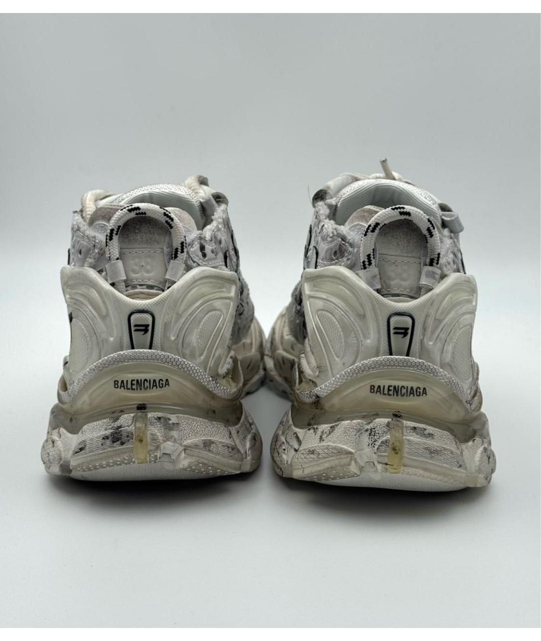BALENCIAGA Серебряные кроссовки, фото 6