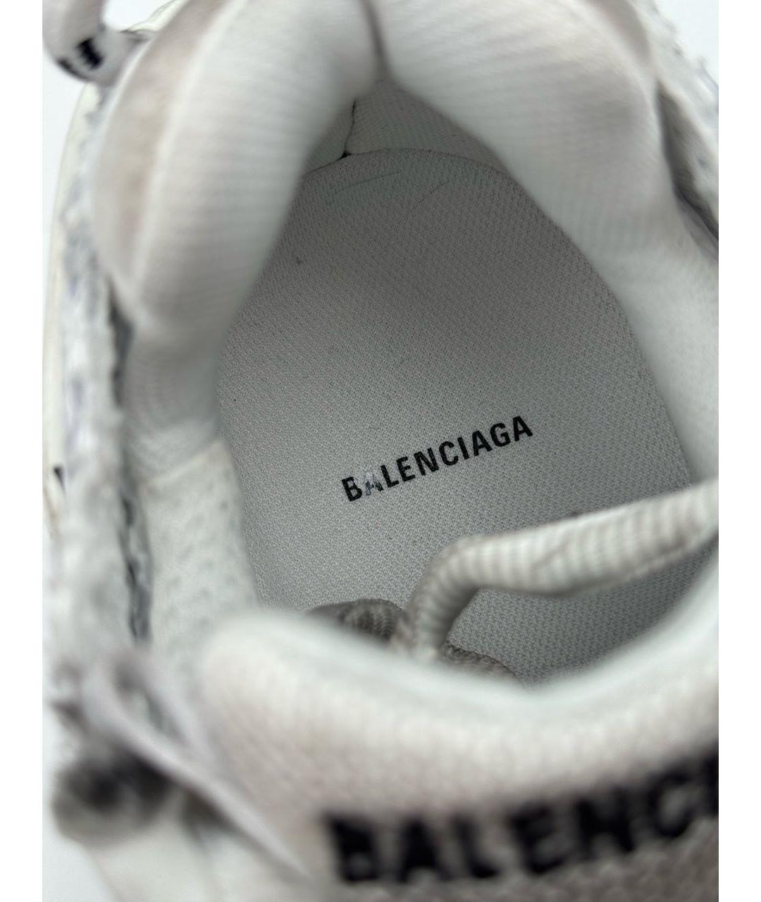 BALENCIAGA Серебряные кроссовки, фото 7