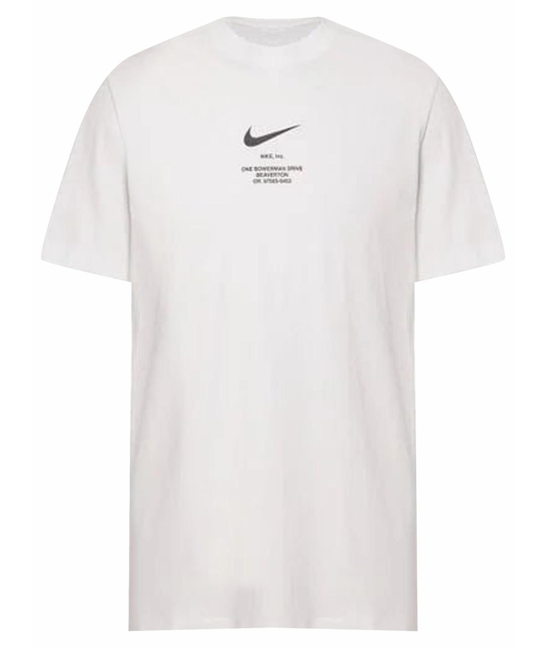 NIKE Белая футболка, фото 1