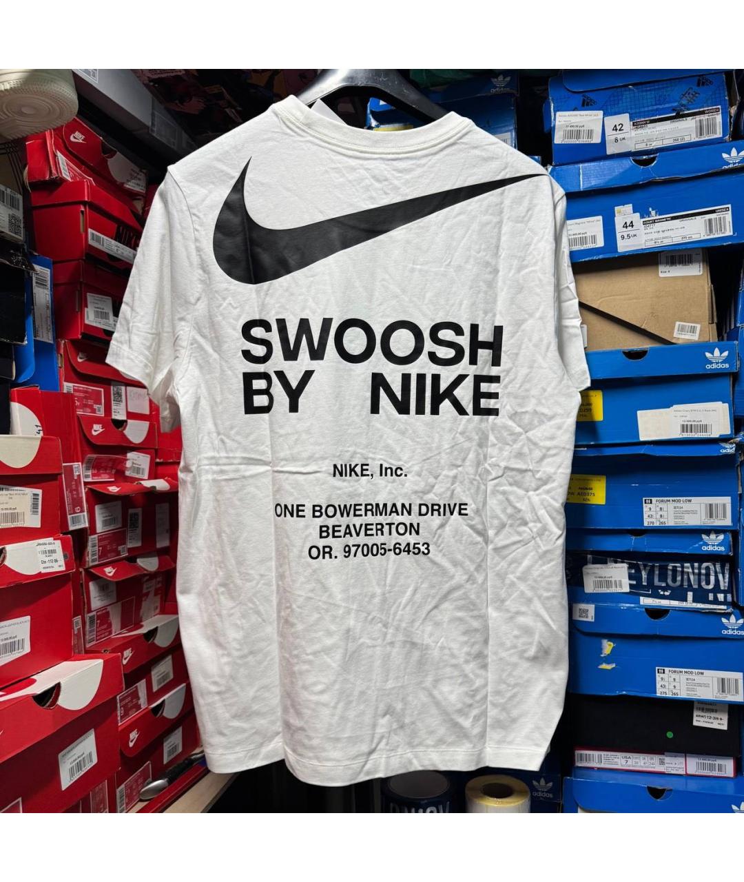 NIKE Белая футболка, фото 8