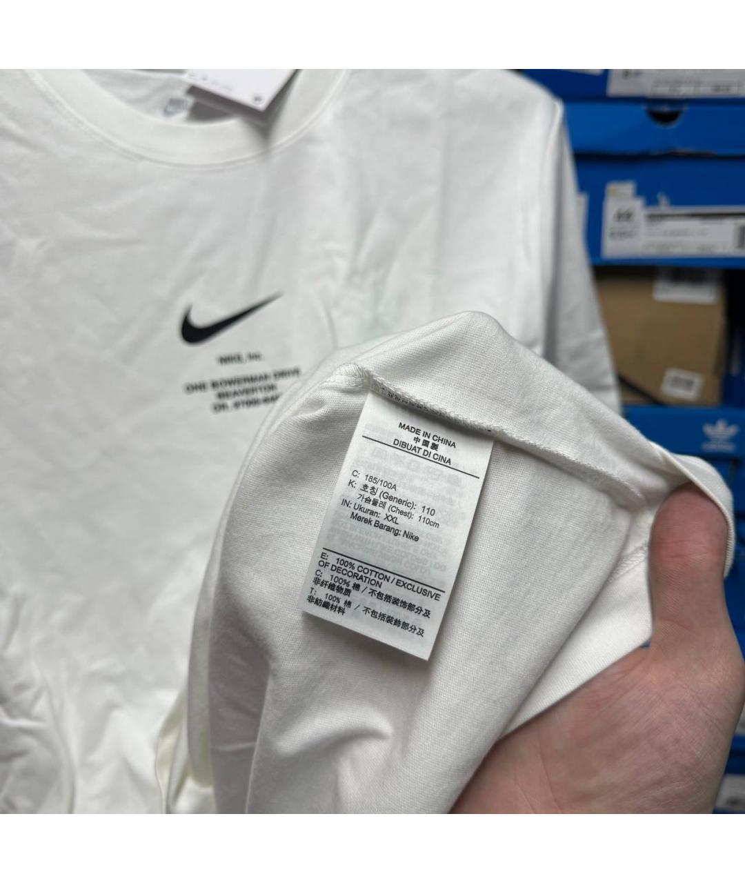 NIKE Белая футболка, фото 6