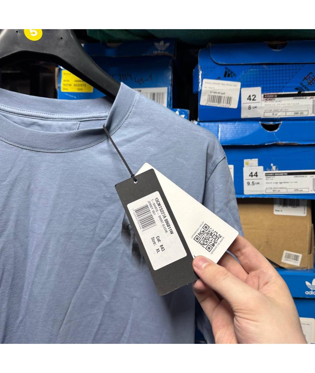 CP COMPANY Синяя футболка, фото 4