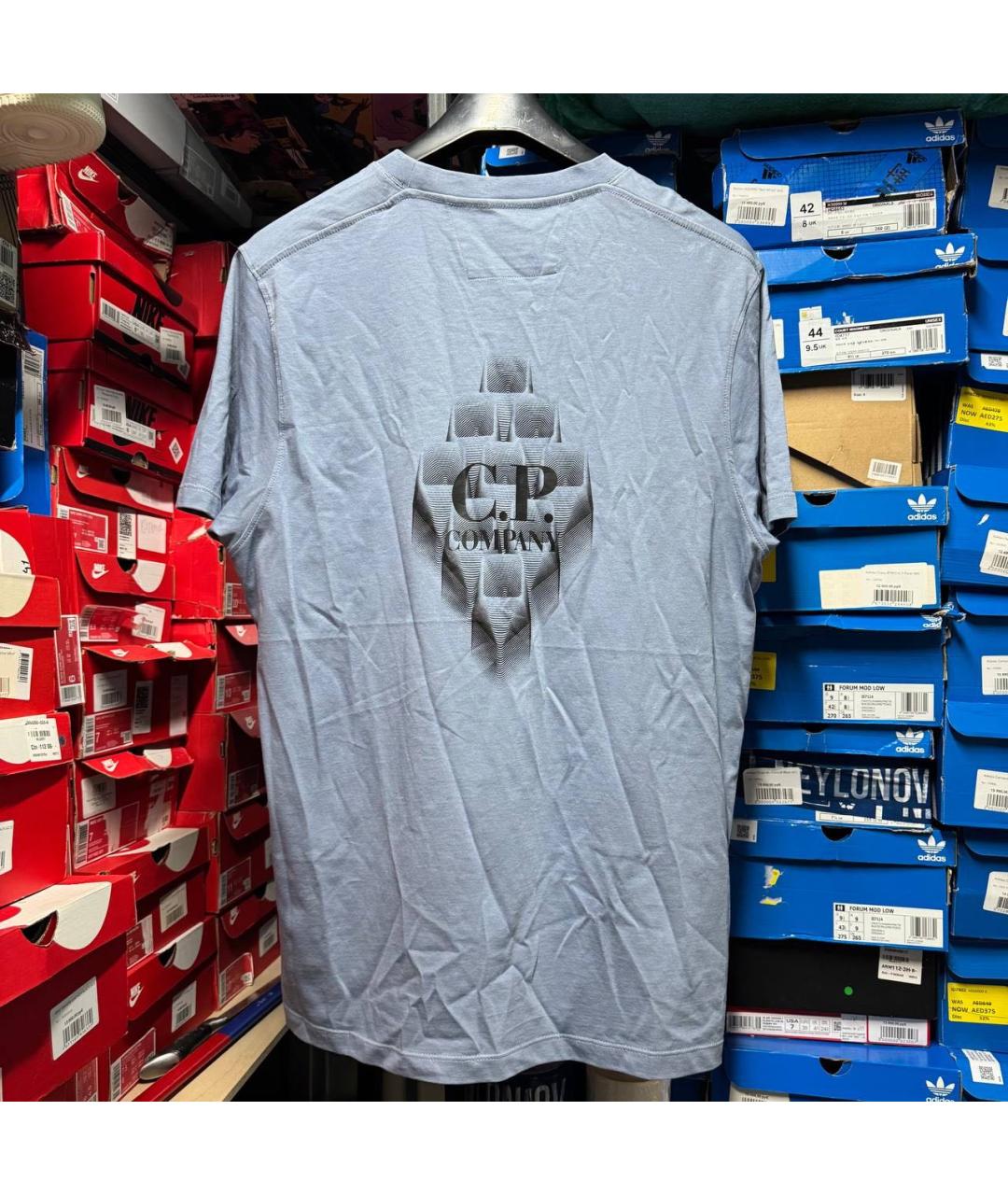 CP COMPANY Синяя футболка, фото 7
