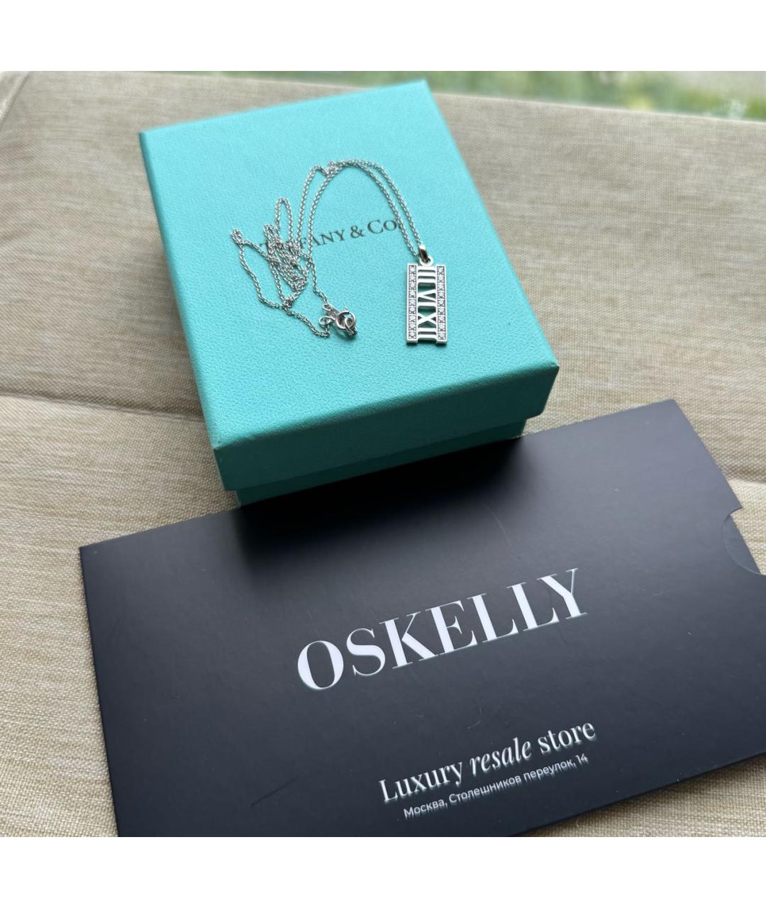 TIFFANY&CO Подвеска из белого золота, фото 8