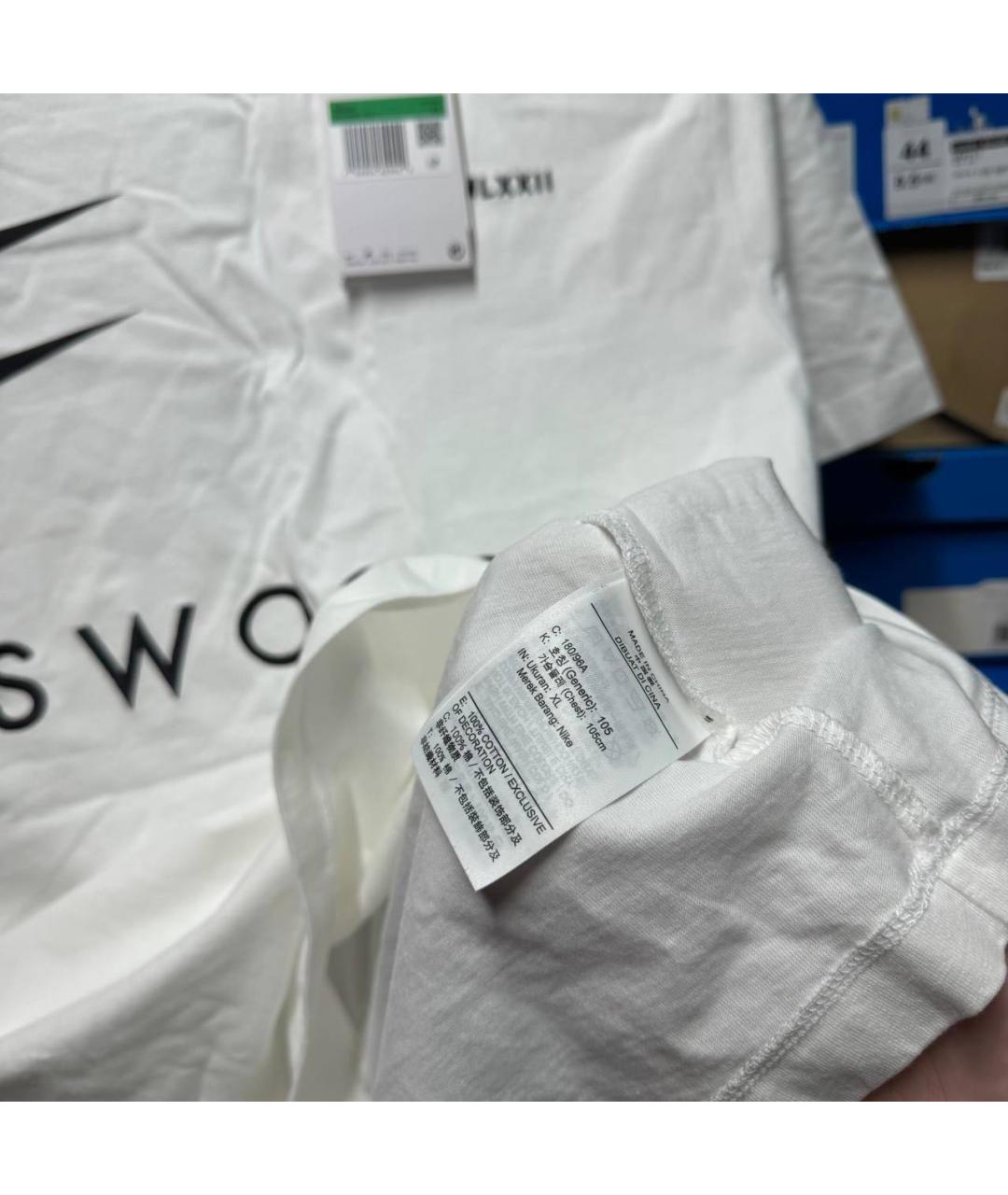 NIKE Белая футболка, фото 7