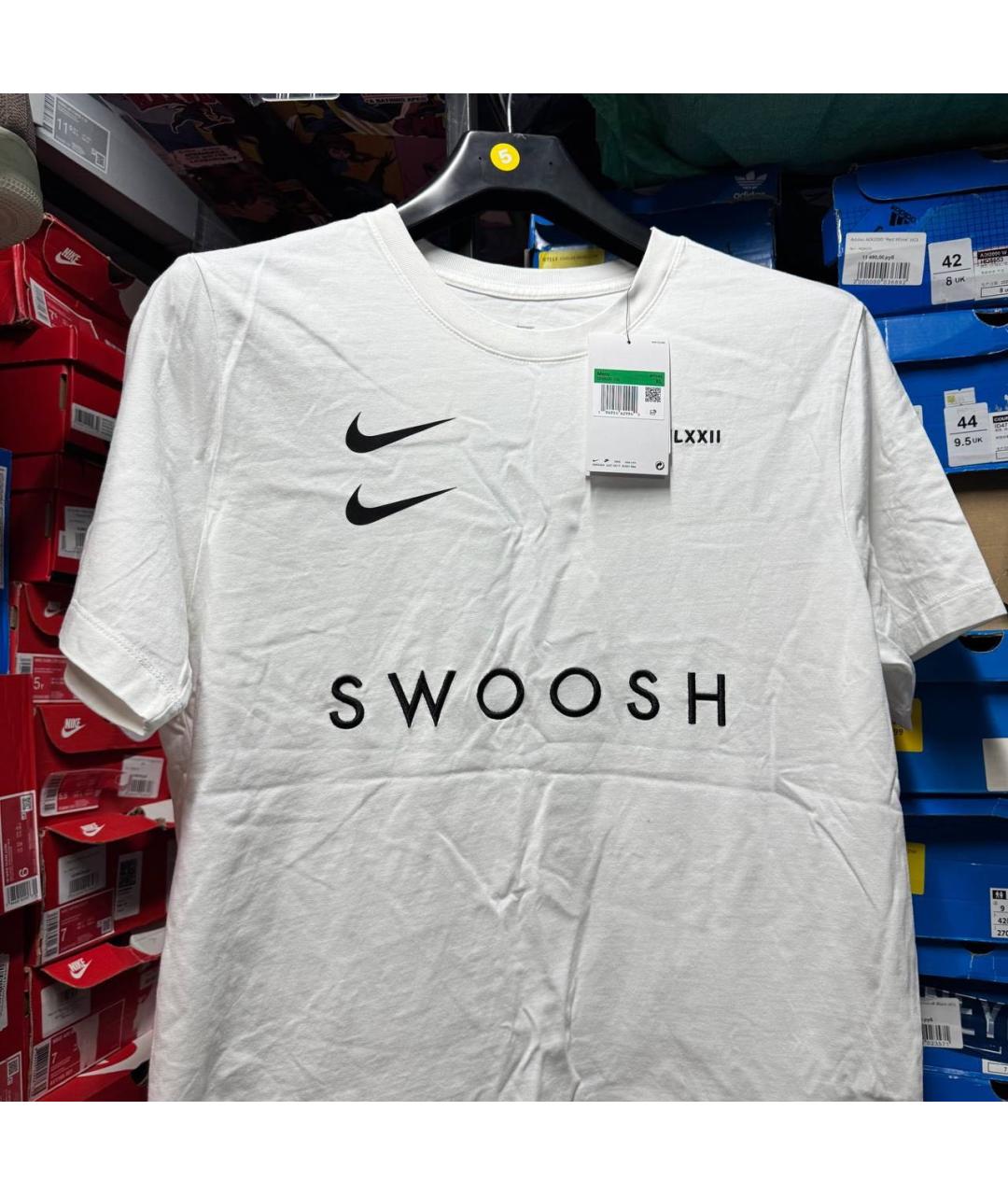 NIKE Белая футболка, фото 2