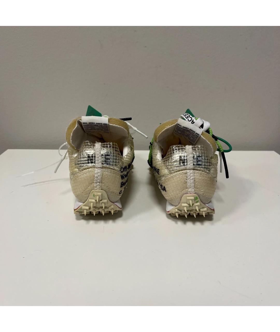 NIKE X OFF-WHITE Бежевые кроссовки, фото 4