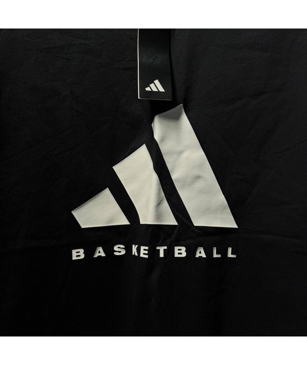 ADIDAS Черная футболка, фото 3