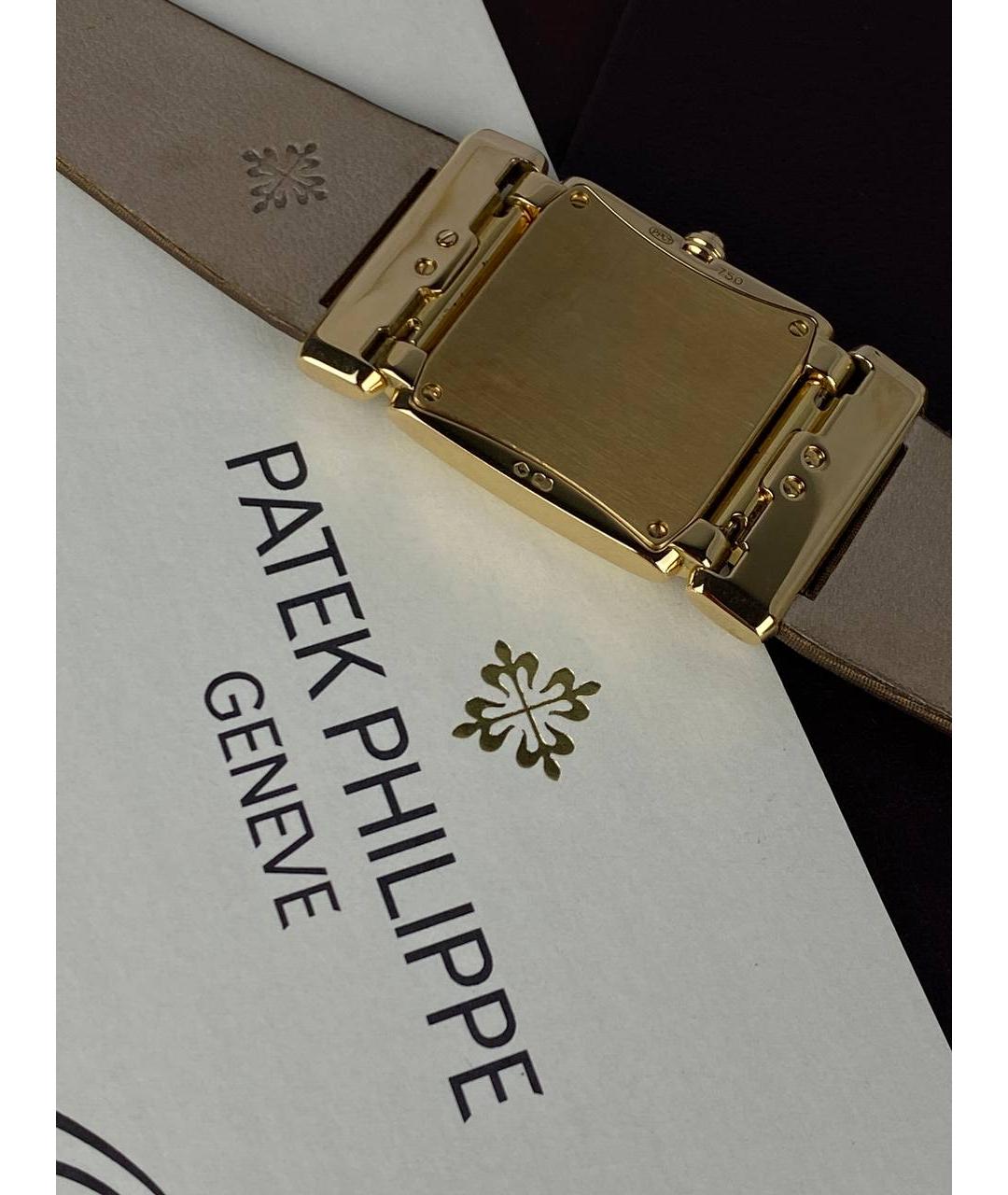 PATEK PHILIPPE Коричневые часы из розового золота, фото 6
