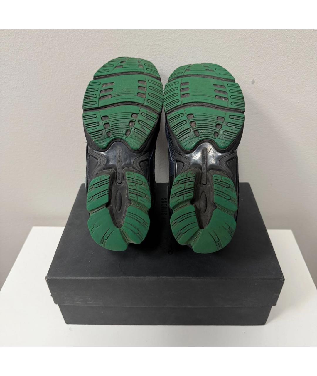 ADIDAS X RAF SIMONS Черные низкие кроссовки / кеды, фото 5