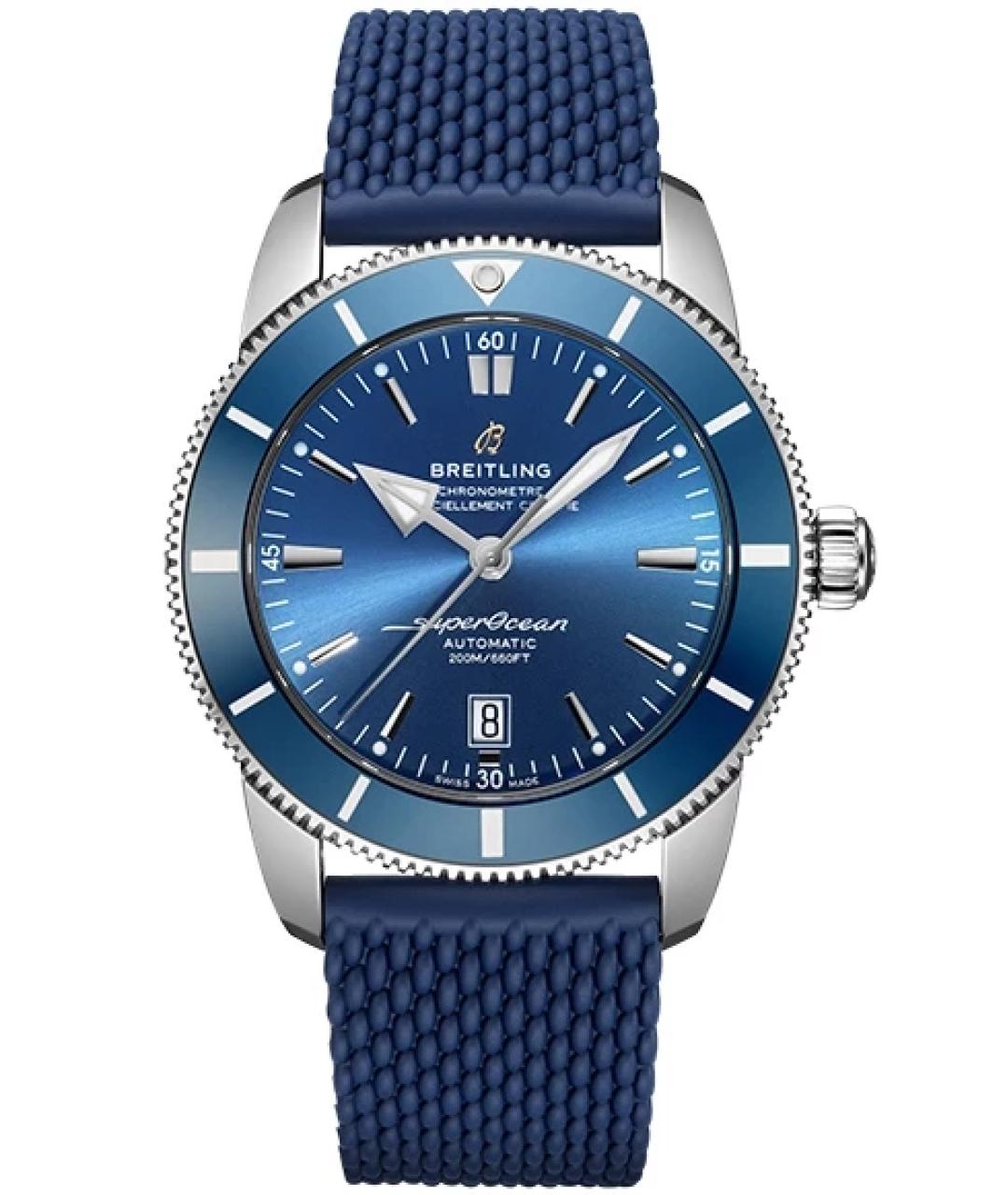 BREITLING Серебряные металлические часы, фото 1